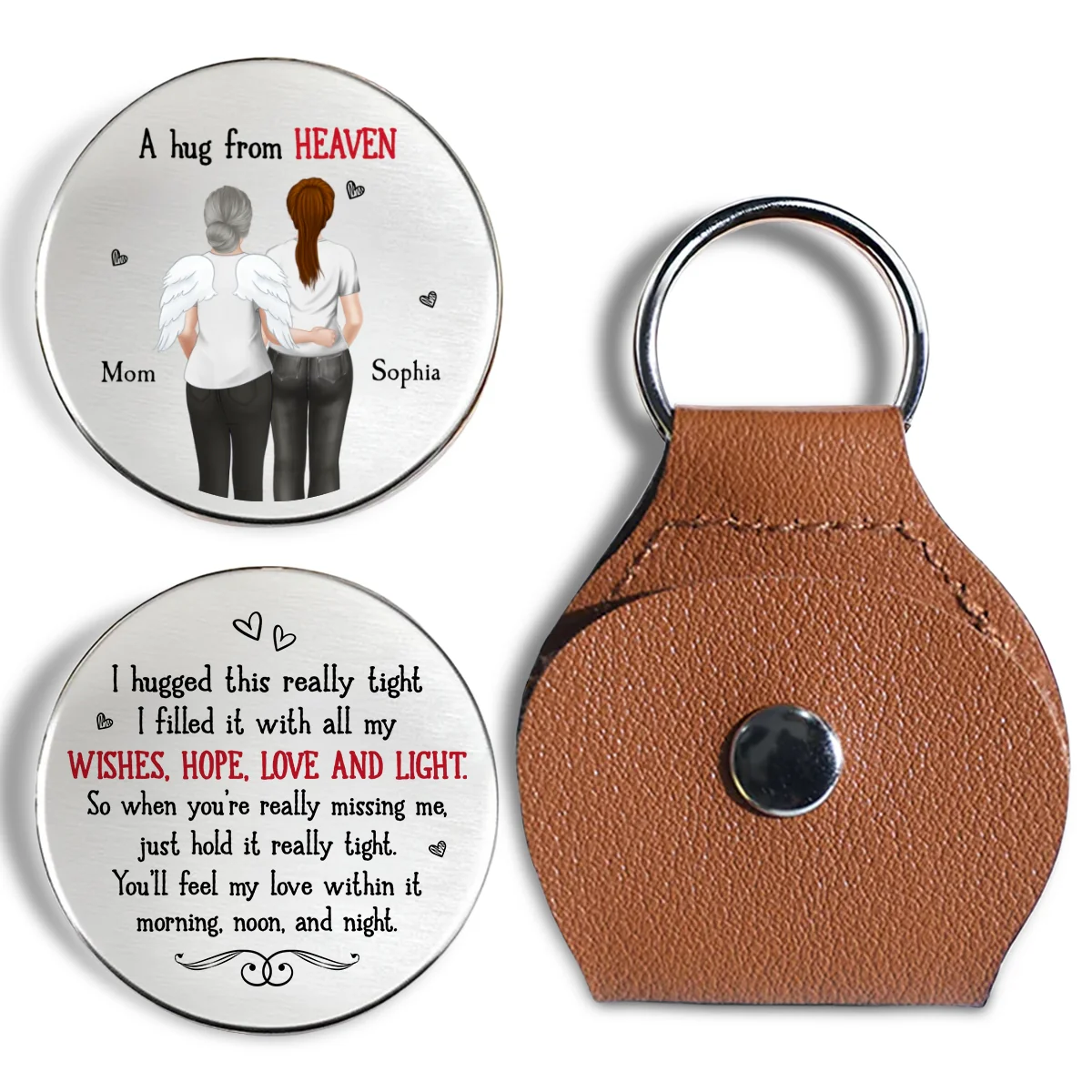 I Hug This Really Tight - Personalized Custom Pocket Hug - Image 6