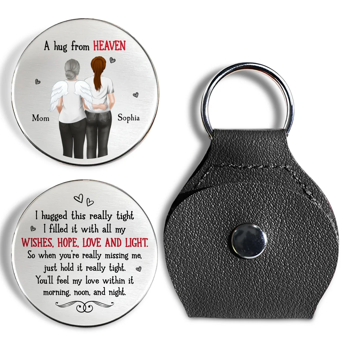I Hug This Really Tight - Personalized Custom Pocket Hug - Image 7
