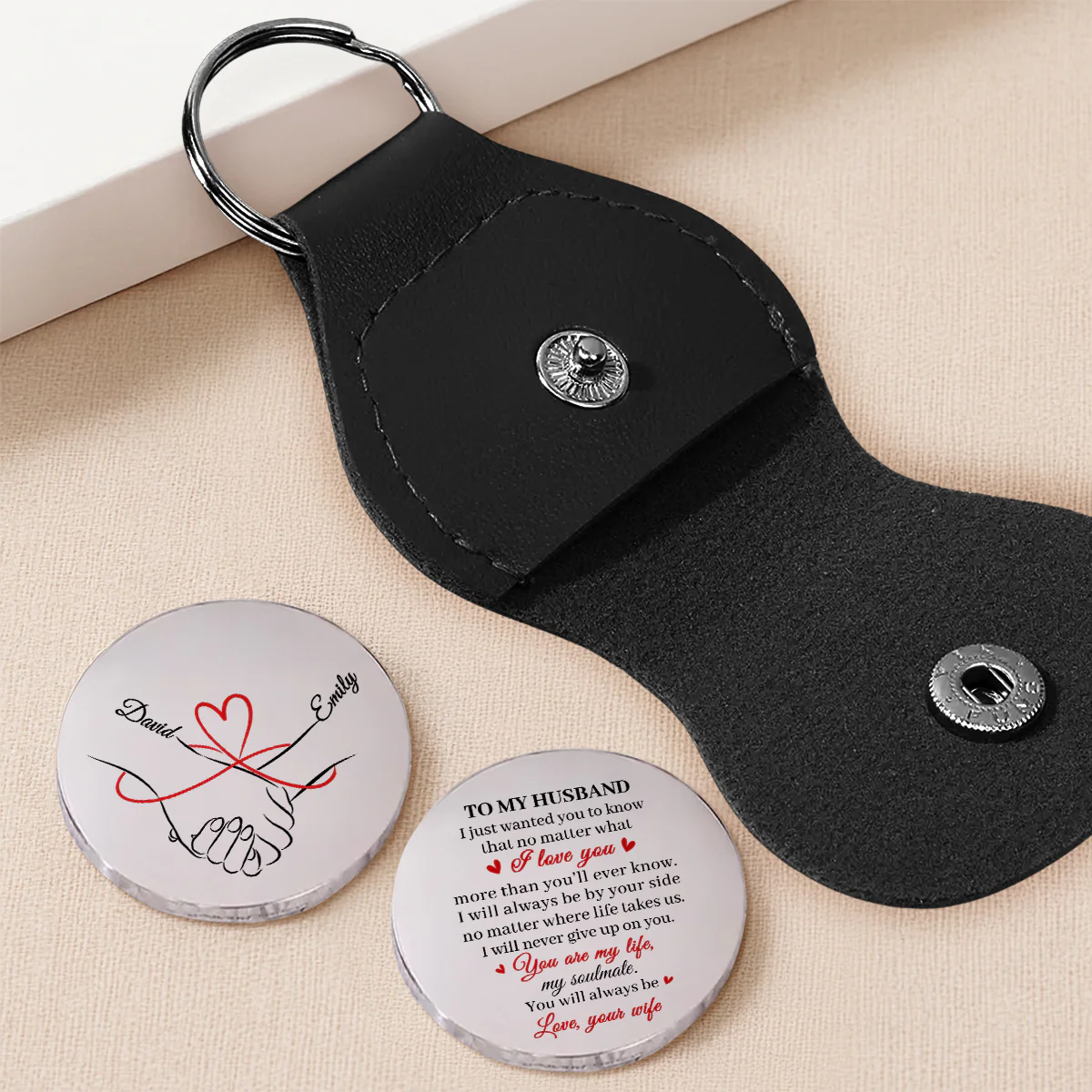 I Just Wanted You To Know That - Personalized Custom Pocket Hug - Image 2