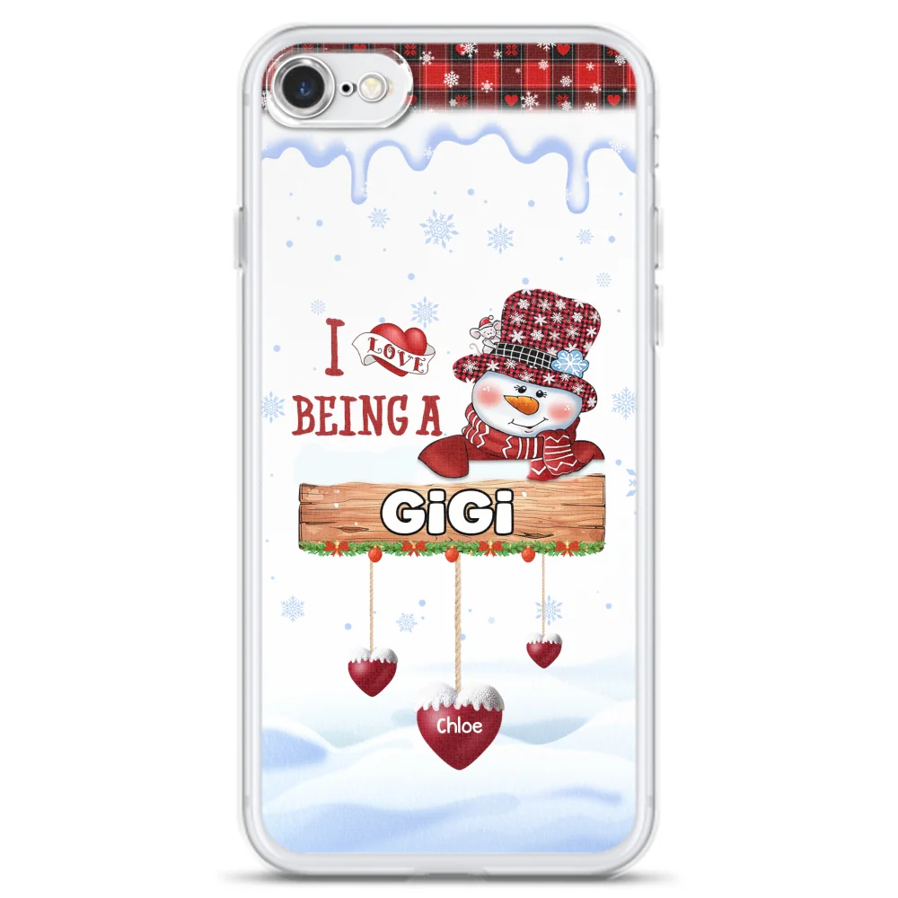 I Love Being A Grandma - Personalized Custom Phone Case - Image 4