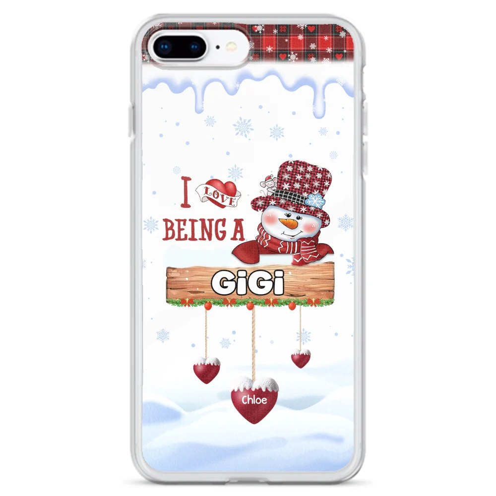 I Love Being A Grandma - Personalized Custom Phone Case - Image 5