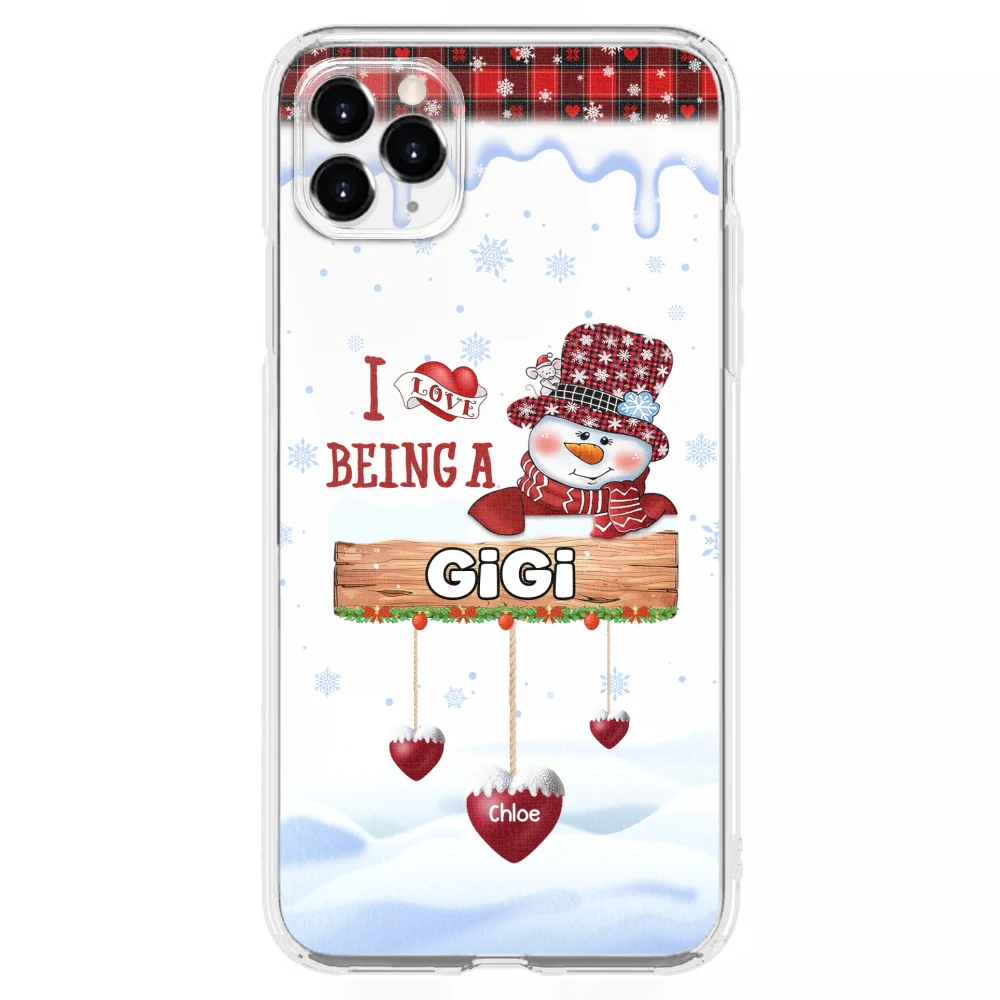 I Love Being A Grandma - Personalized Custom Phone Case - Image 7