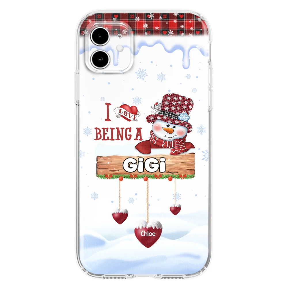 I Love Being A Grandma - Personalized Custom Phone Case - Image 9