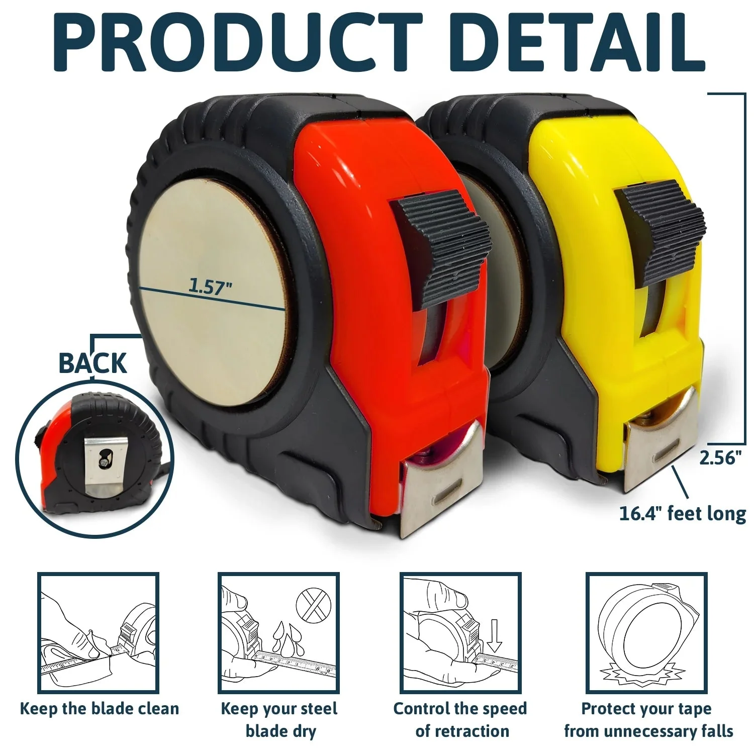 I Love Every Inch Of You - Personalized Custom Tape Measure - Image 6