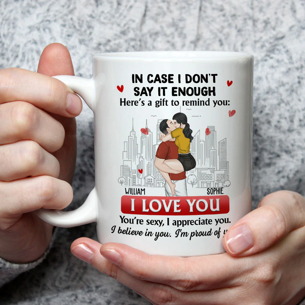 I Love You Always - Personalized Custom Coffee Mug - Image 3
