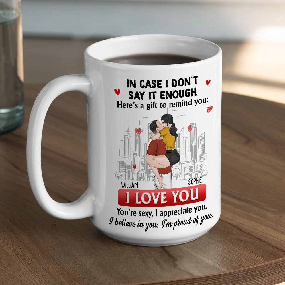 I Love You Always - Personalized Custom Coffee Mug - Image 4