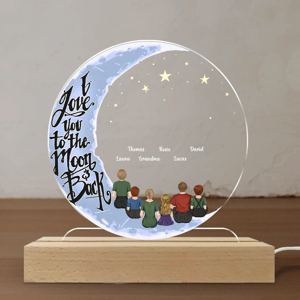 I Love You More Than Anything - Personalized Custom LED Light - Image 3