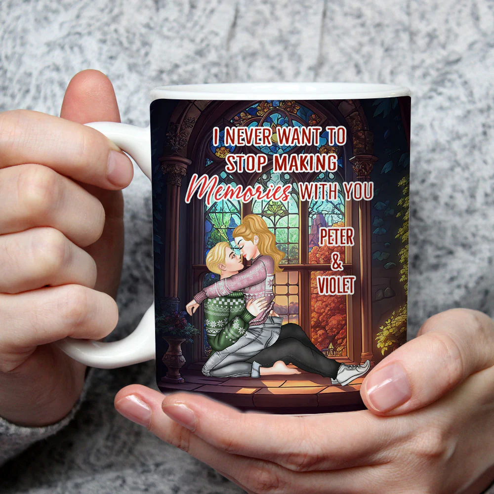 I Love You More With Each Passing Year - Personalized Custom Coffee Mug - Image 4