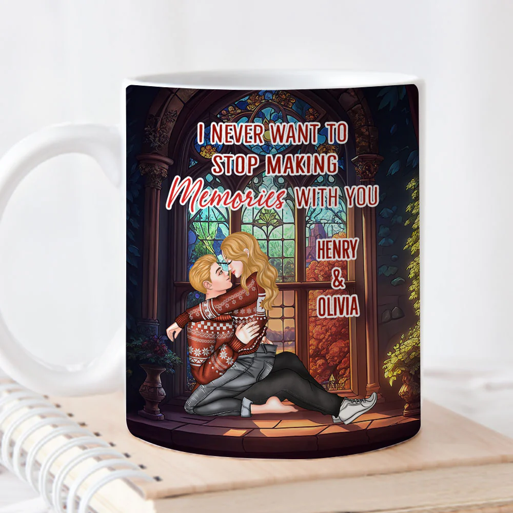 I Love You More With Each Passing Year - Personalized Custom Coffee Mug - Image 6