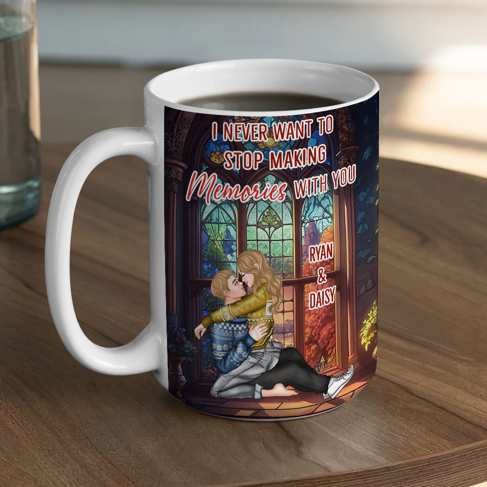 I Love You More With Each Passing Year - Personalized Custom Coffee Mug - Image 9