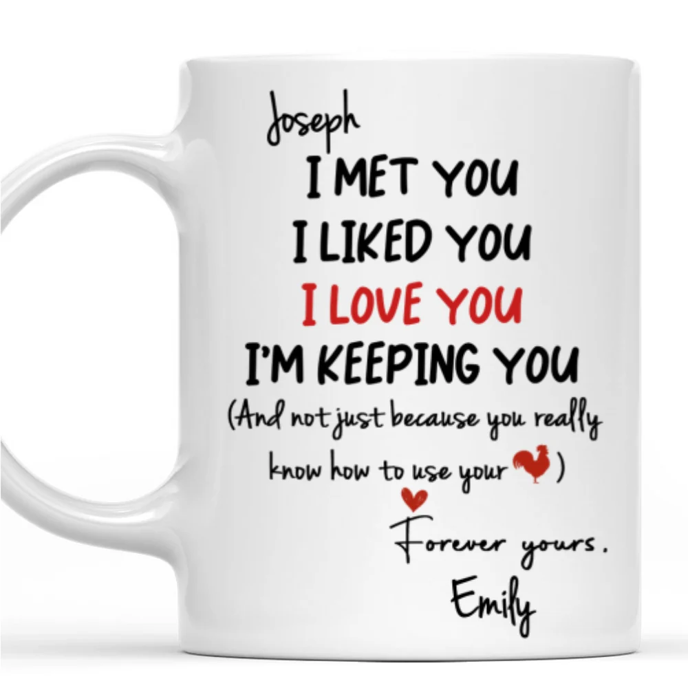 I Love You Not Because - Personalized Custom Coffee Mug - Image 7