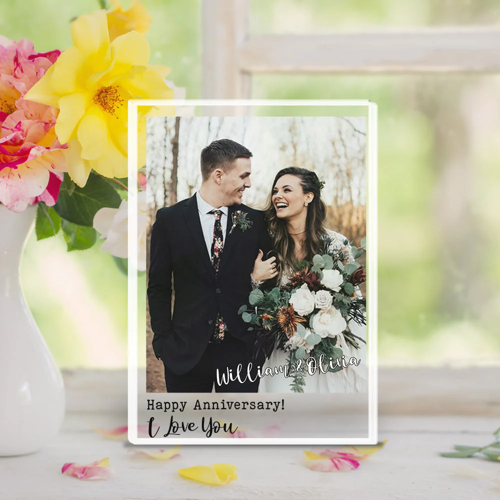 I Love You - Personalized Custom Acrylic Plaque - Image 2