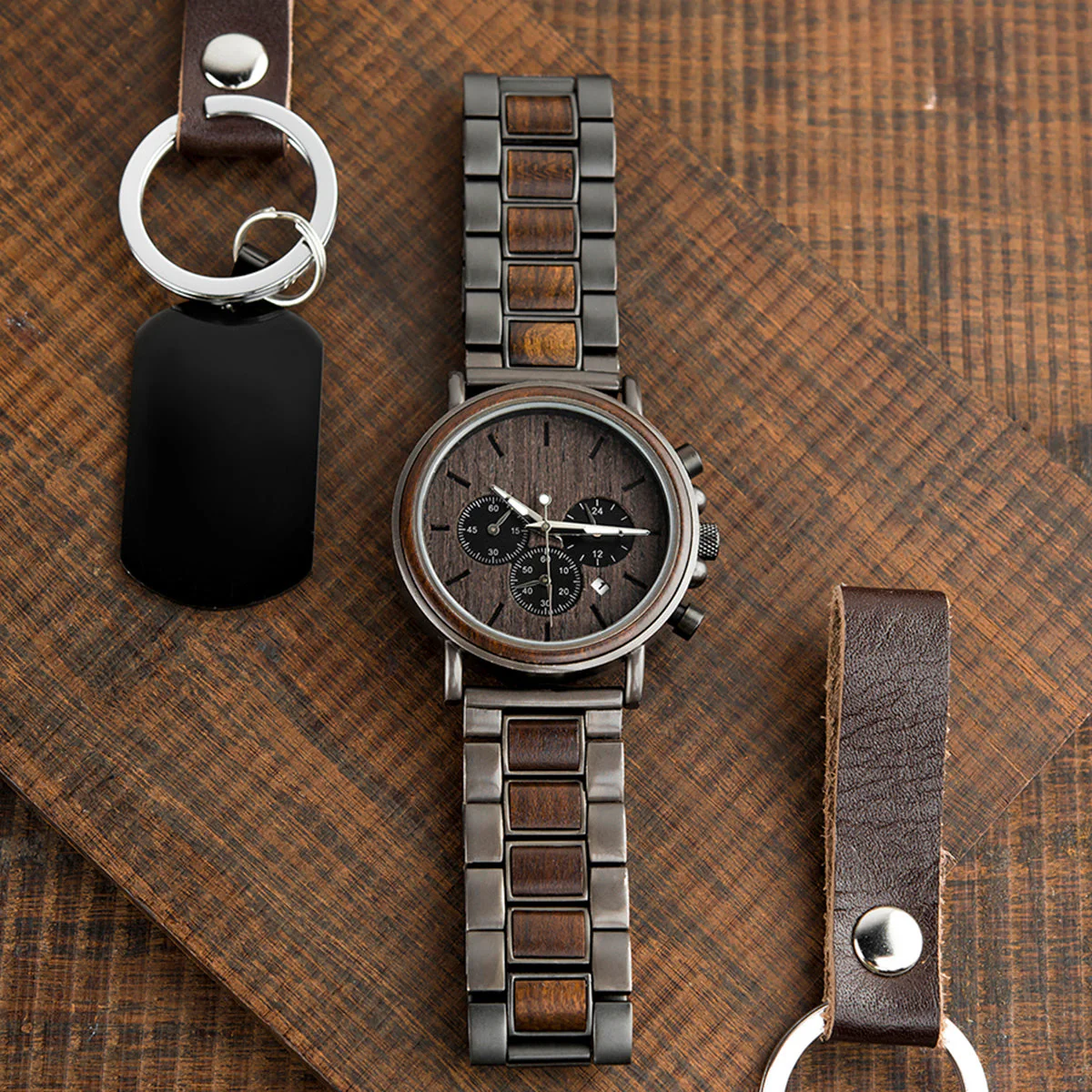 I Love You More - Personalized Engraved Wooden Watches GQ026 - Image 7