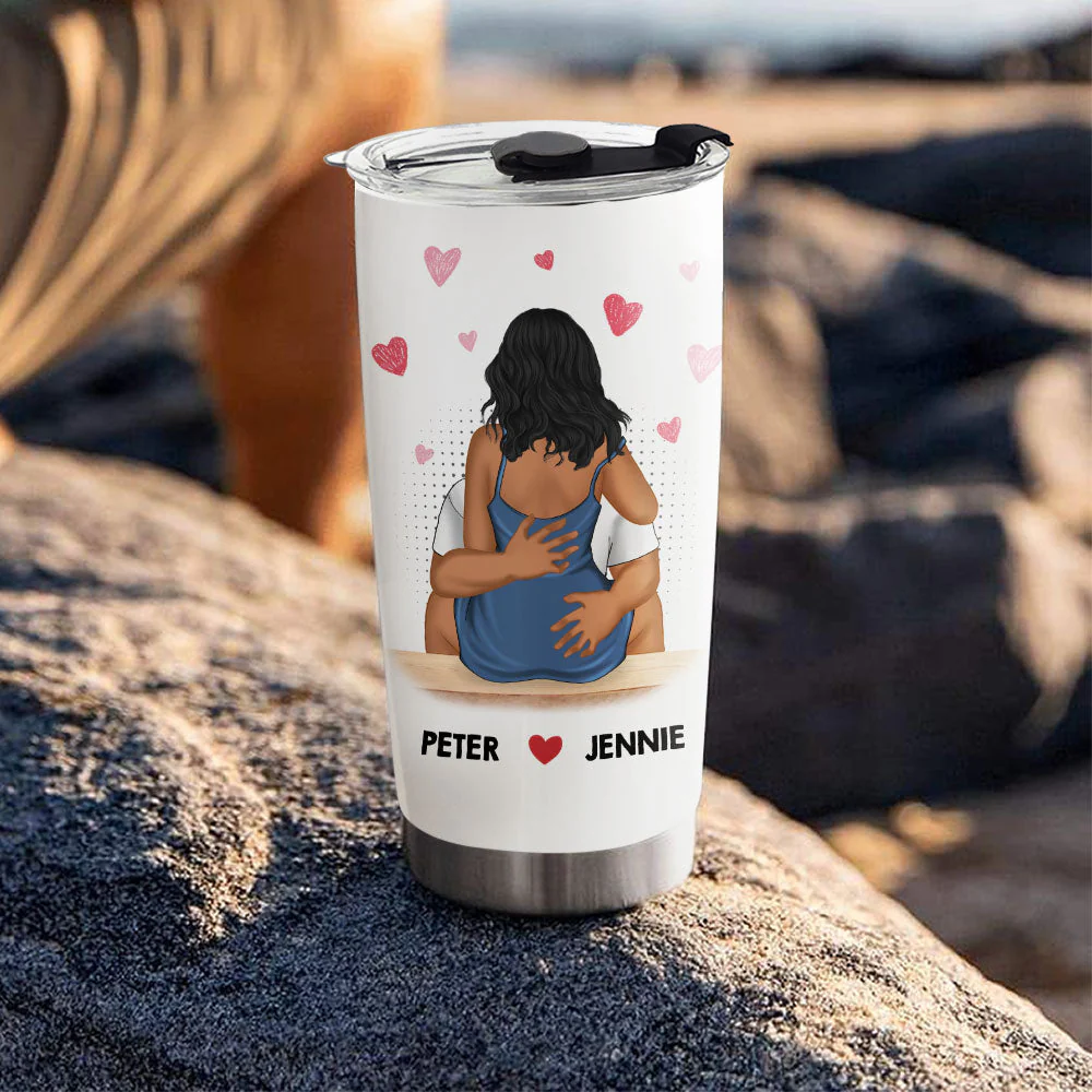 I Love Your Butt - Personalized Custom Tumbler - Image 4