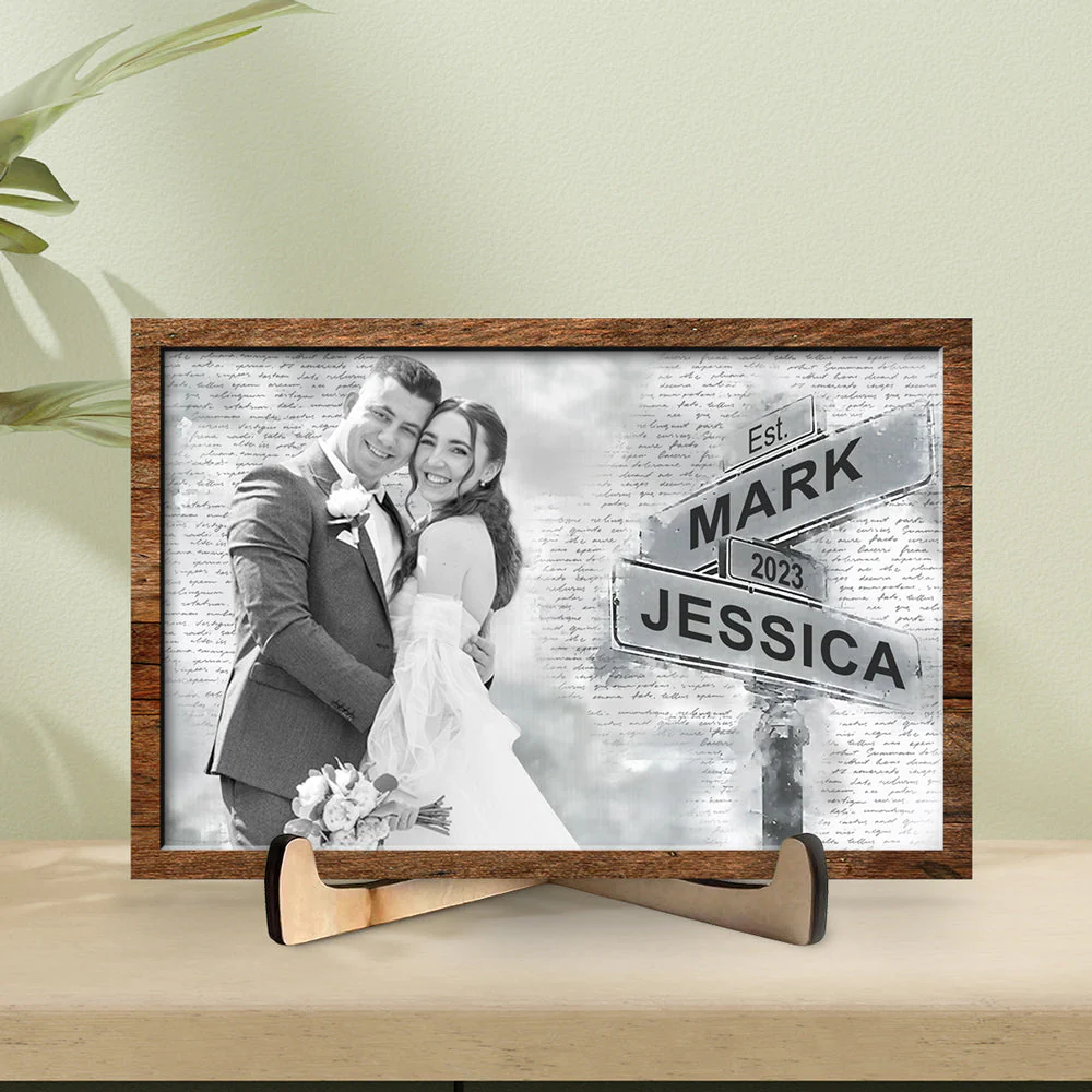 I Need You Because I Love You - Personalized Wooden Plaque - Image 5