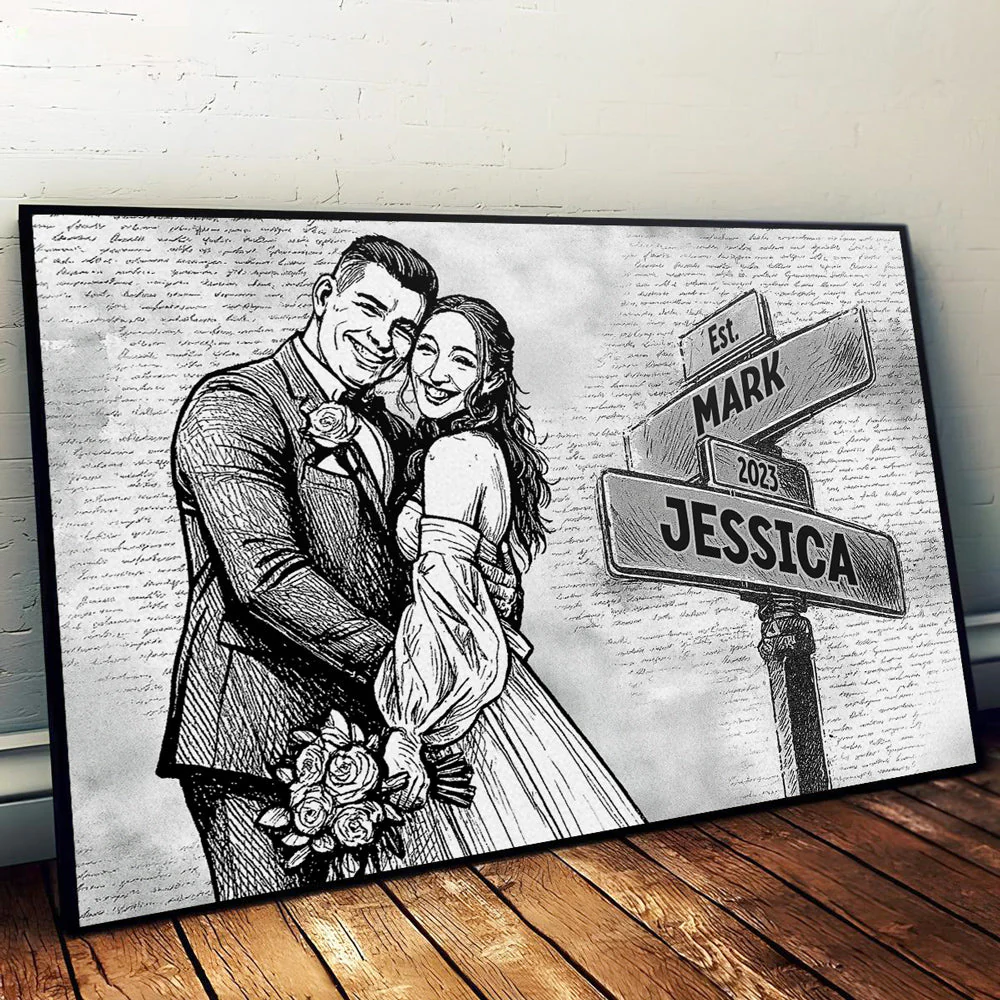 I Need You Because I Love You Version 2 - Personalized Custom Poster - Image 3
