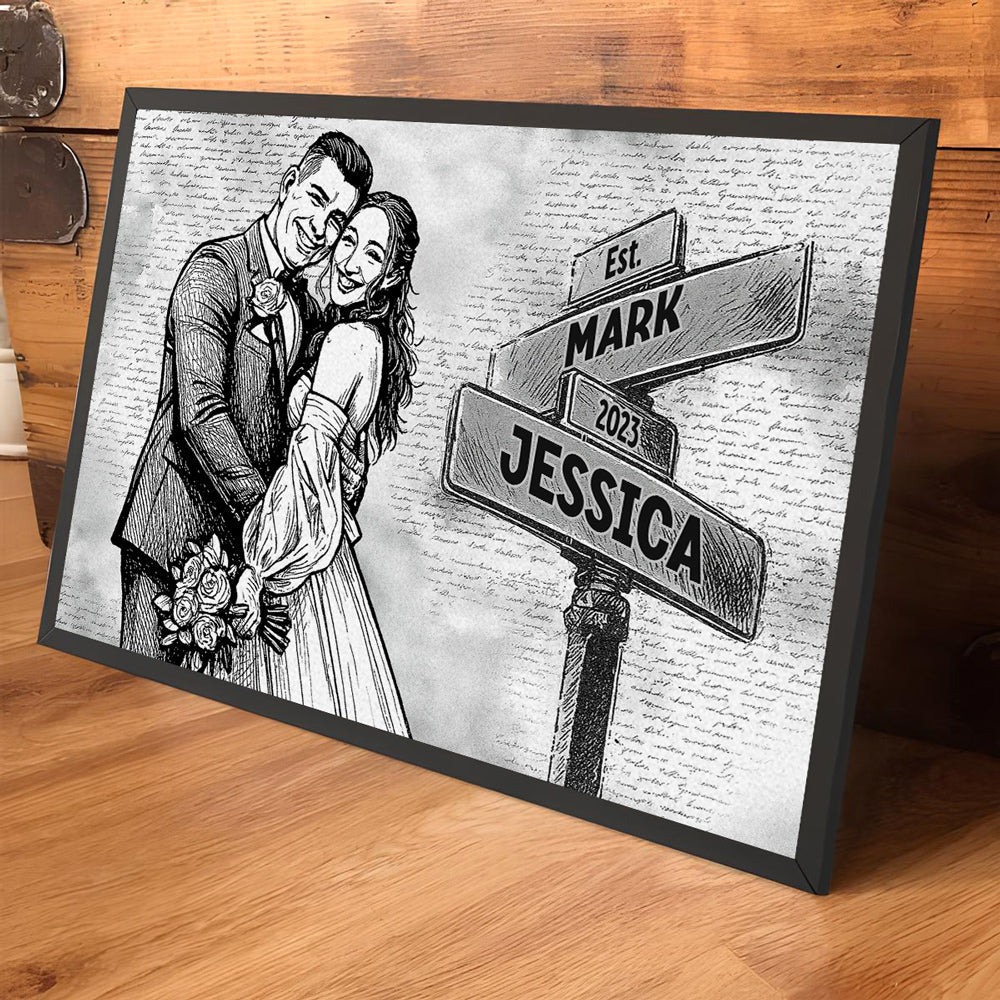I Need You Because I Love You Version 2 - Personalized Custom Poster - Image 5