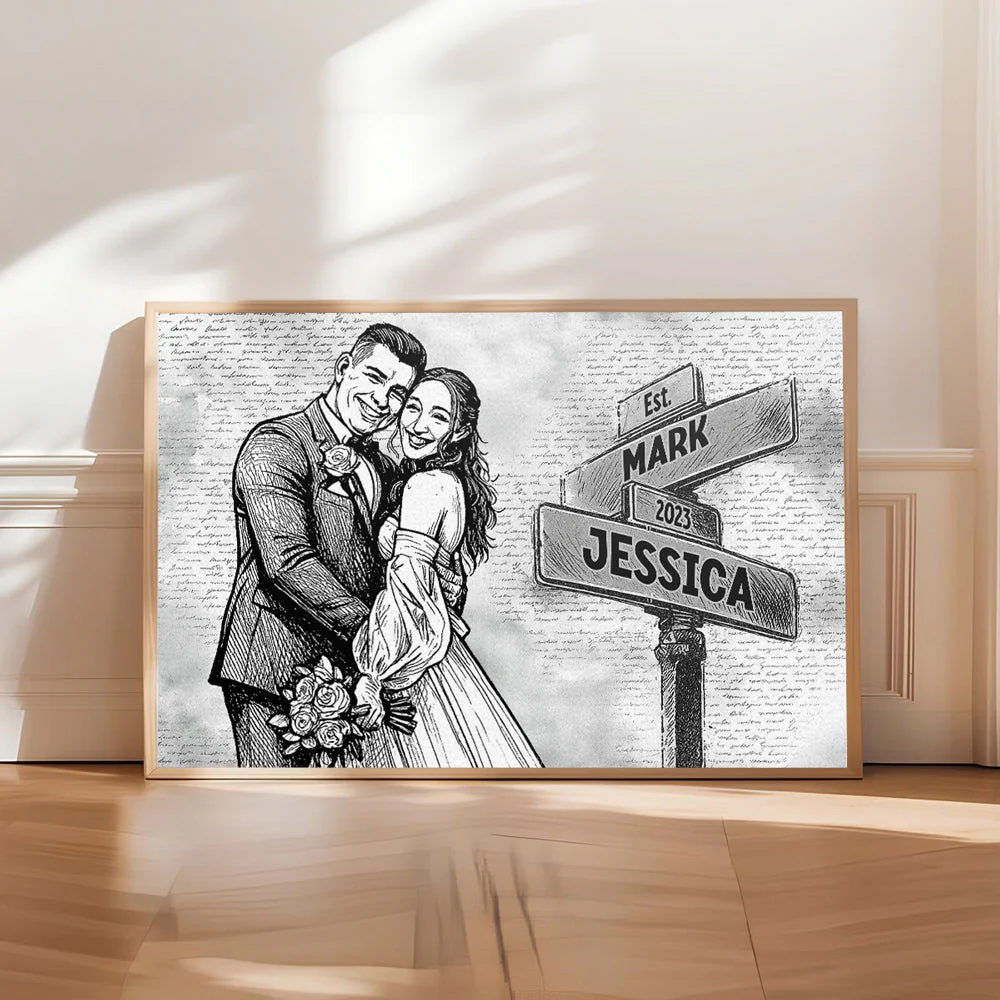 I Need You Because I Love You Version 2 - Personalized Custom Poster - Image 6
