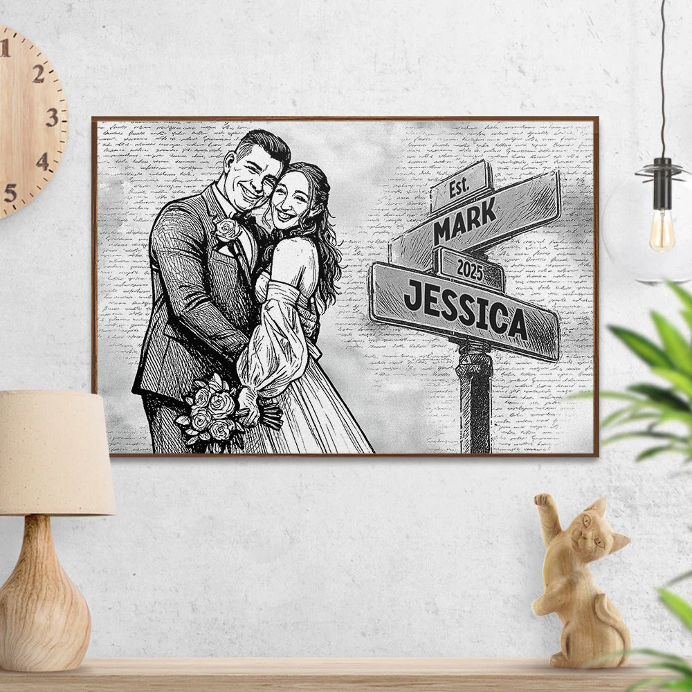 I Need You Because I Love You Version 2 - Personalized Custom Poster - Image 7