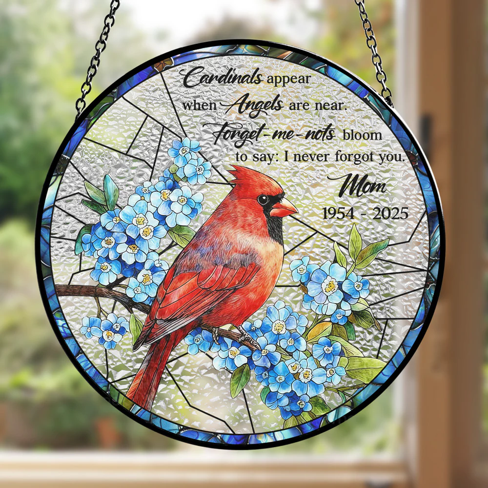I Never Forgot You - Personalized Custom Window Hanging Suncatcher