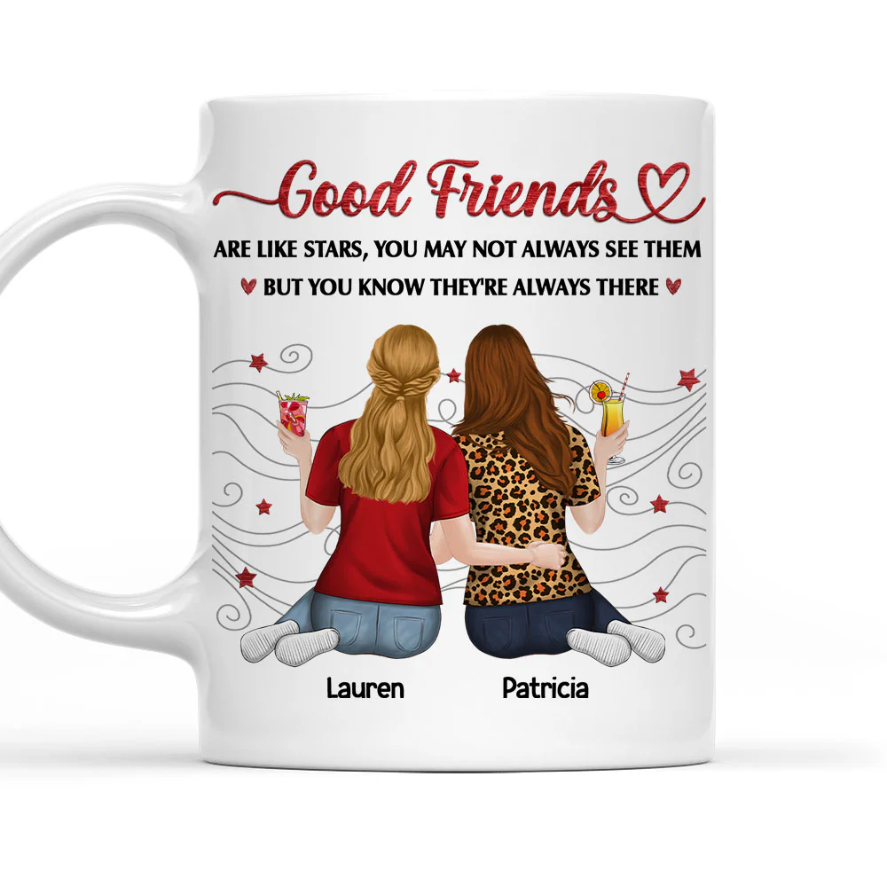 I See You As Stars - Personalized Custom Coffee Mug