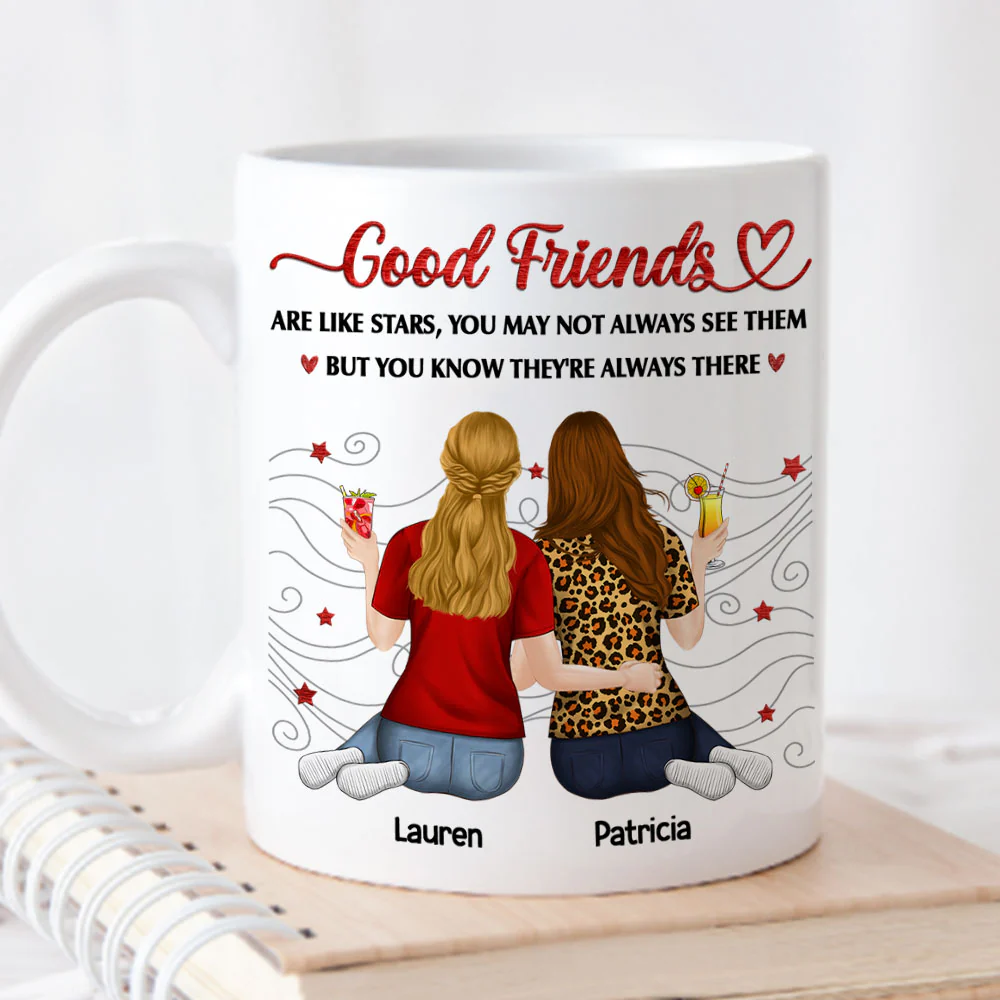 I See You As Stars - Personalized Custom Coffee Mug - Image 2
