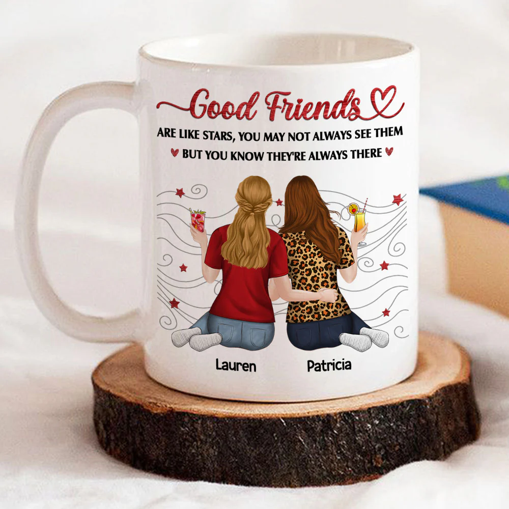 I See You As Stars - Personalized Custom Coffee Mug - Image 3