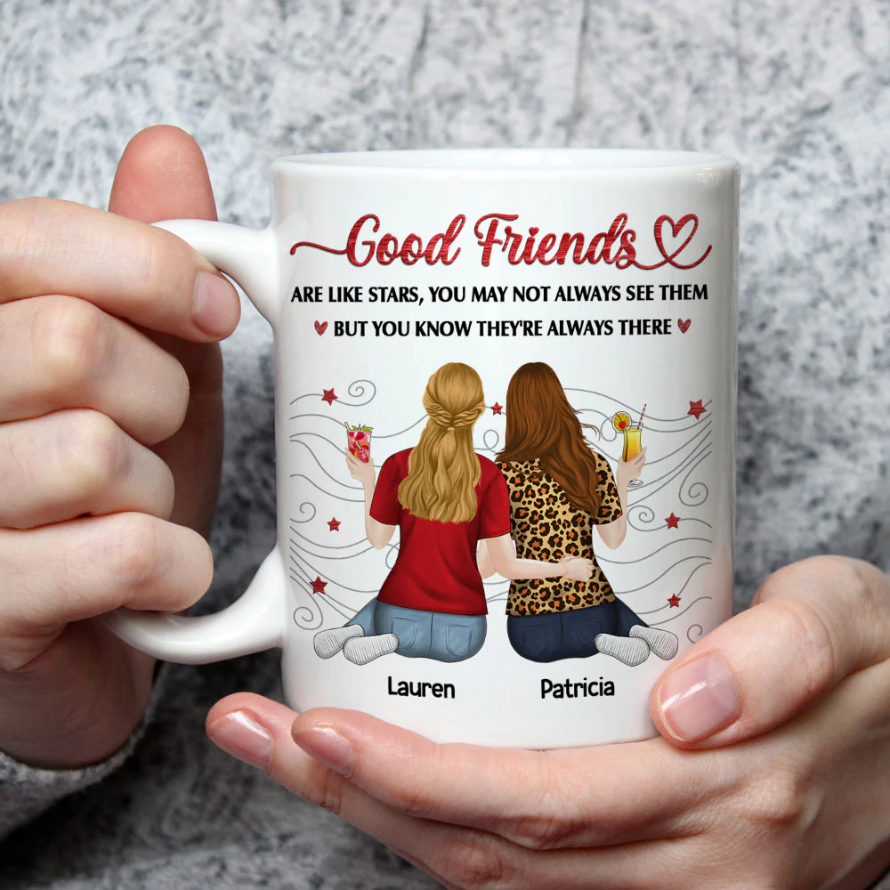 I See You As Stars - Personalized Custom Coffee Mug - Image 4