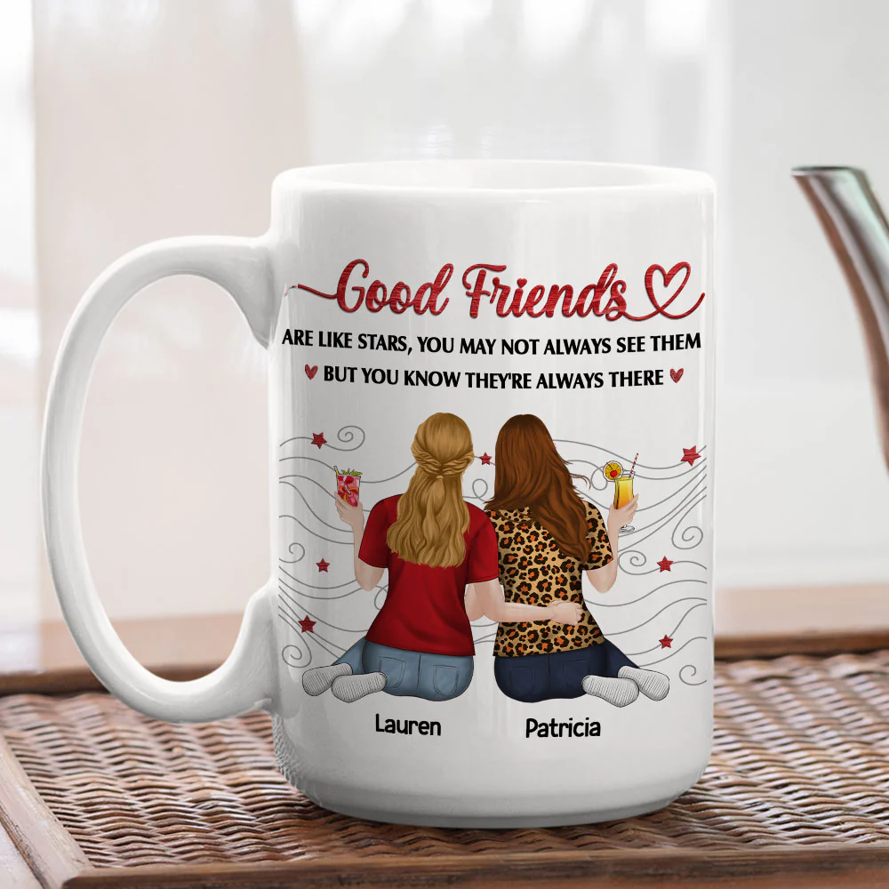 I See You As Stars - Personalized Custom Coffee Mug - Image 5