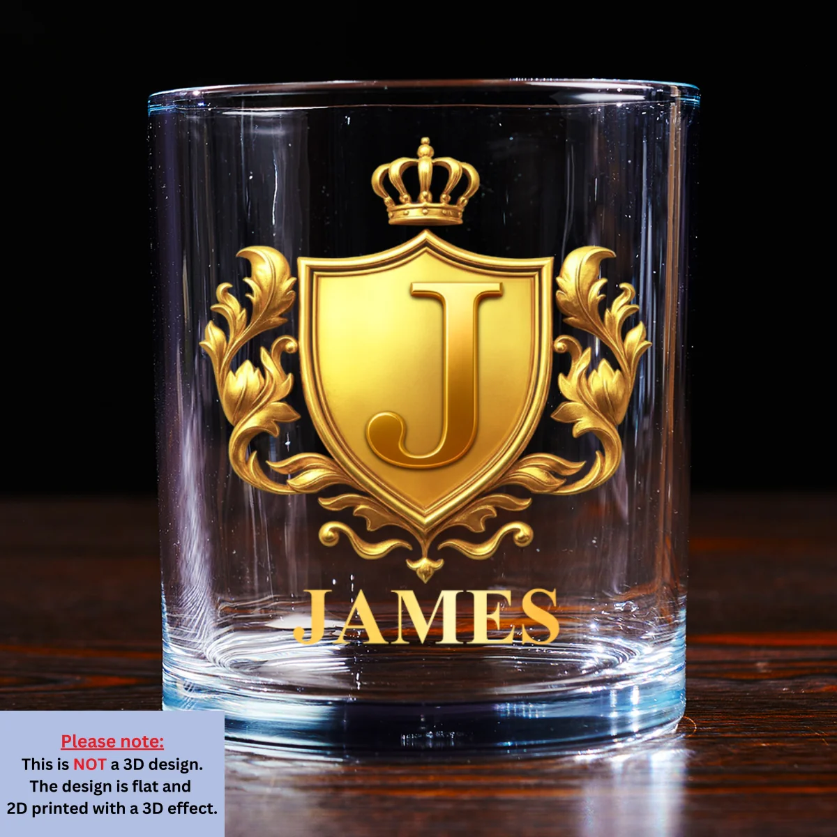 I Take It Neat - Personalized Custom 3D Effect Whiskey Glass - Image 6