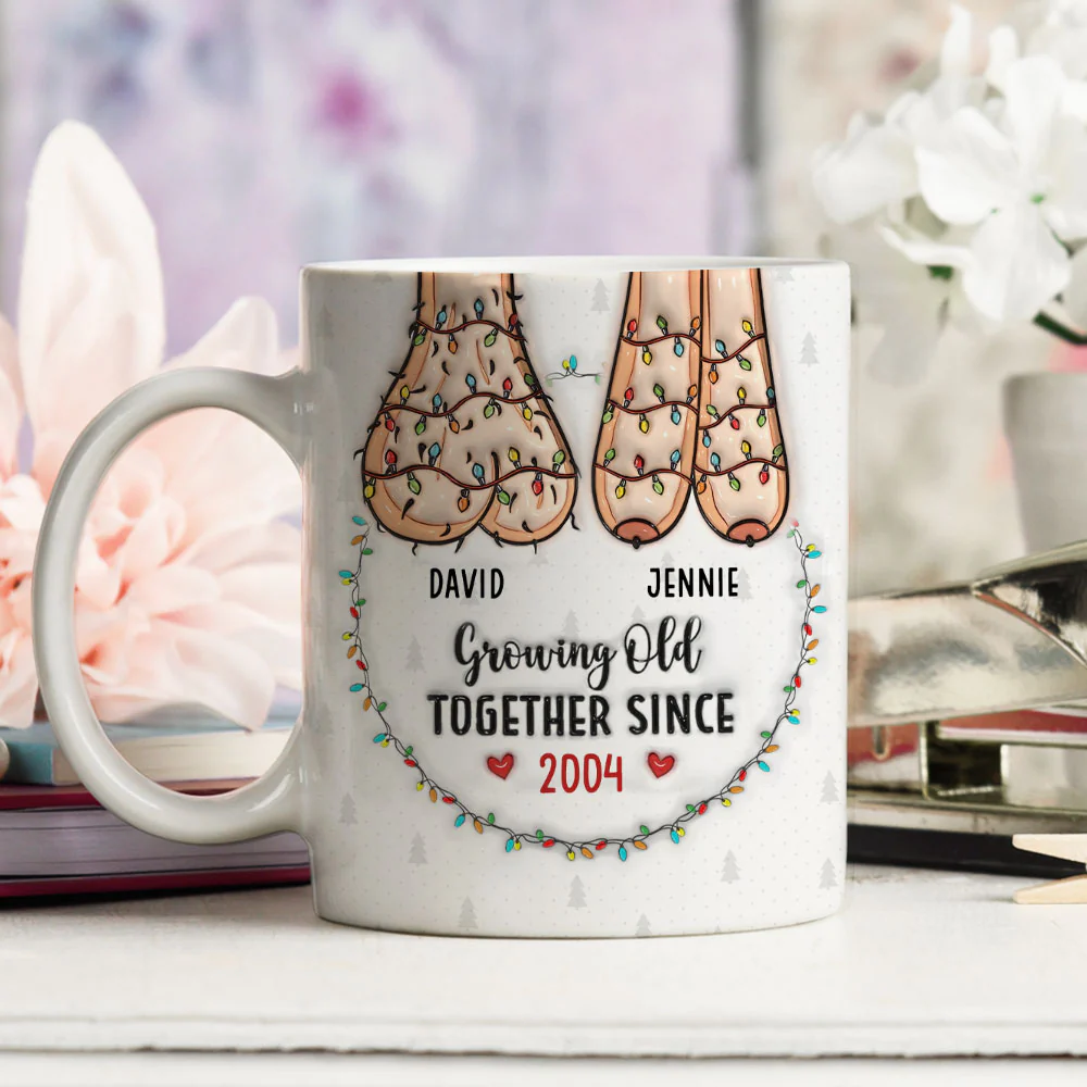 I Want To Share Every Moment With You - Personalized Custom 3D Inflated Effect Mug - Image 3