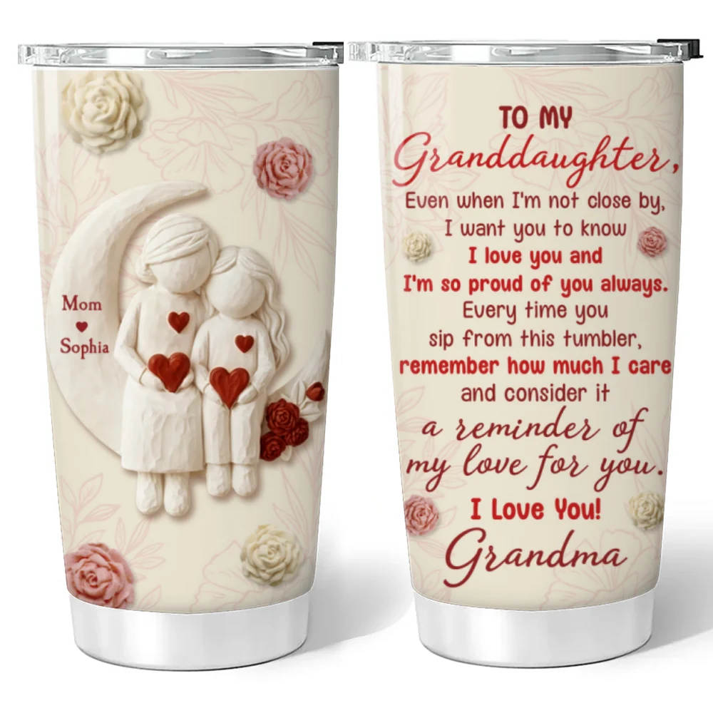 I Want You Know How Much I Love You - Personalized Custom Tumbler - Image 4