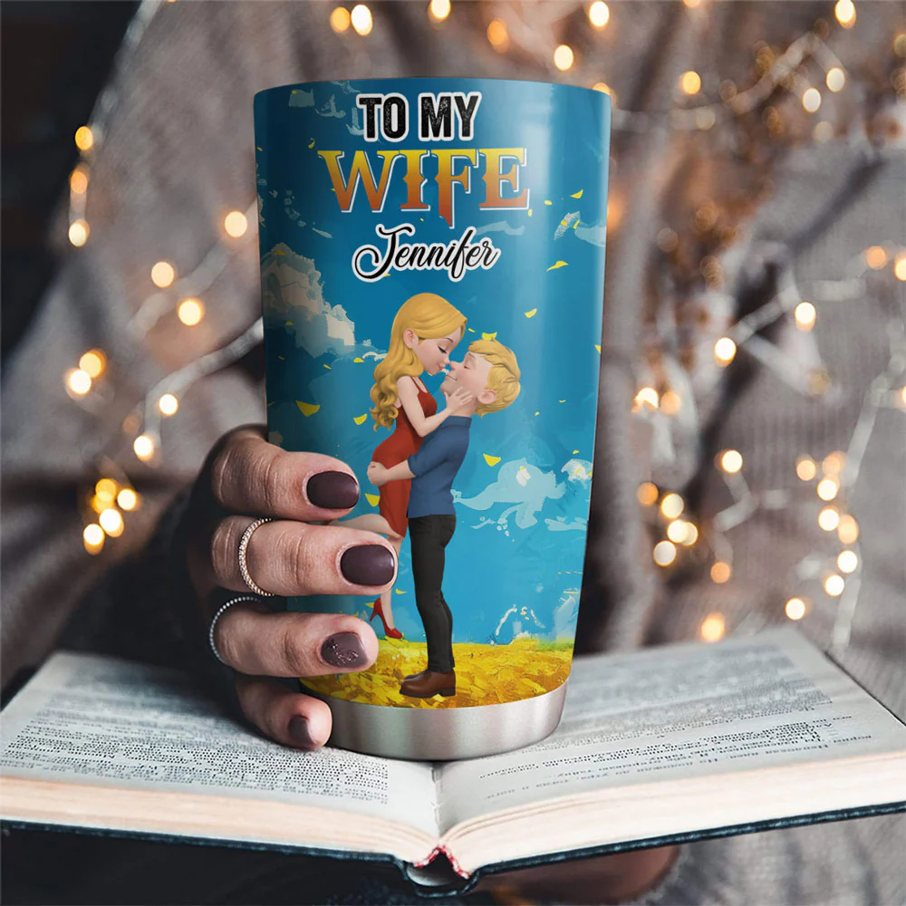 I Was Yours - Personalized Custom Tumbler - Image 2