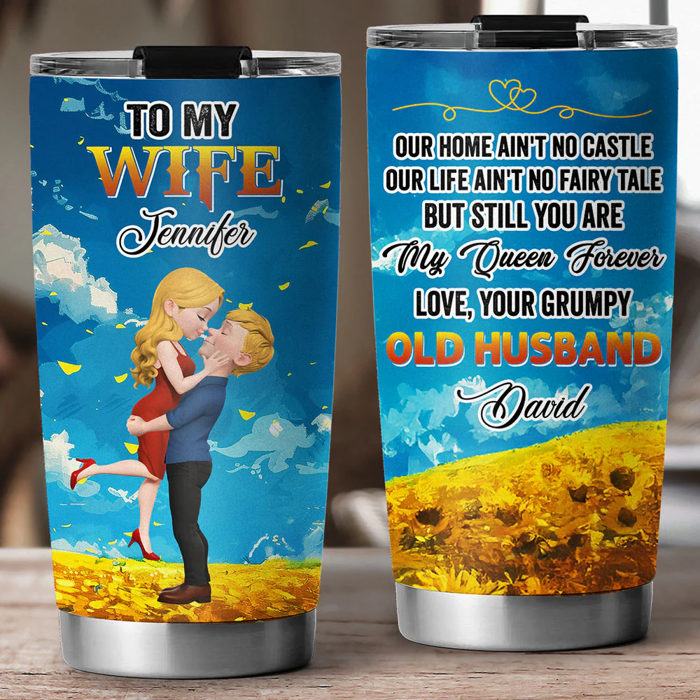 I Was Yours - Personalized Custom Tumbler - Image 3