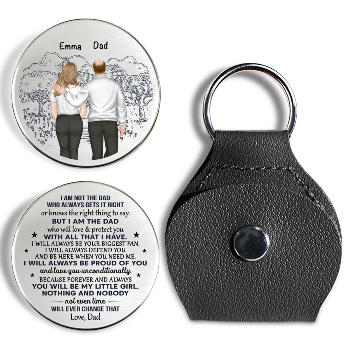 I Will Always Be Your Biggest Fan - Personalized Custom Pocket Hug - Image 7