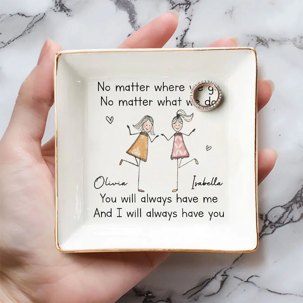 I Will Always Have You - Personalized Custom Jewelry Dish - Image 3