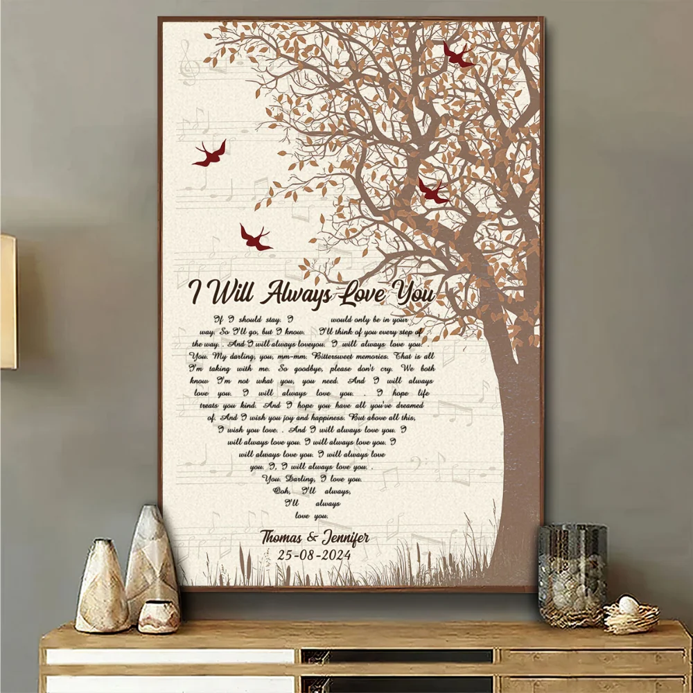 I Will Always Love You - Personalized Custom Poster - Image 5