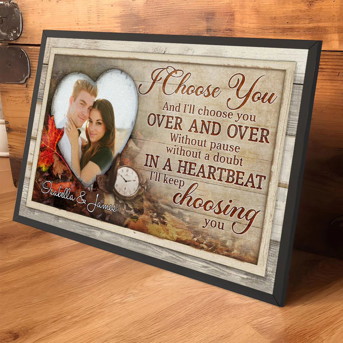 I Will Choose You - Personalized Custom Poster - Image 3