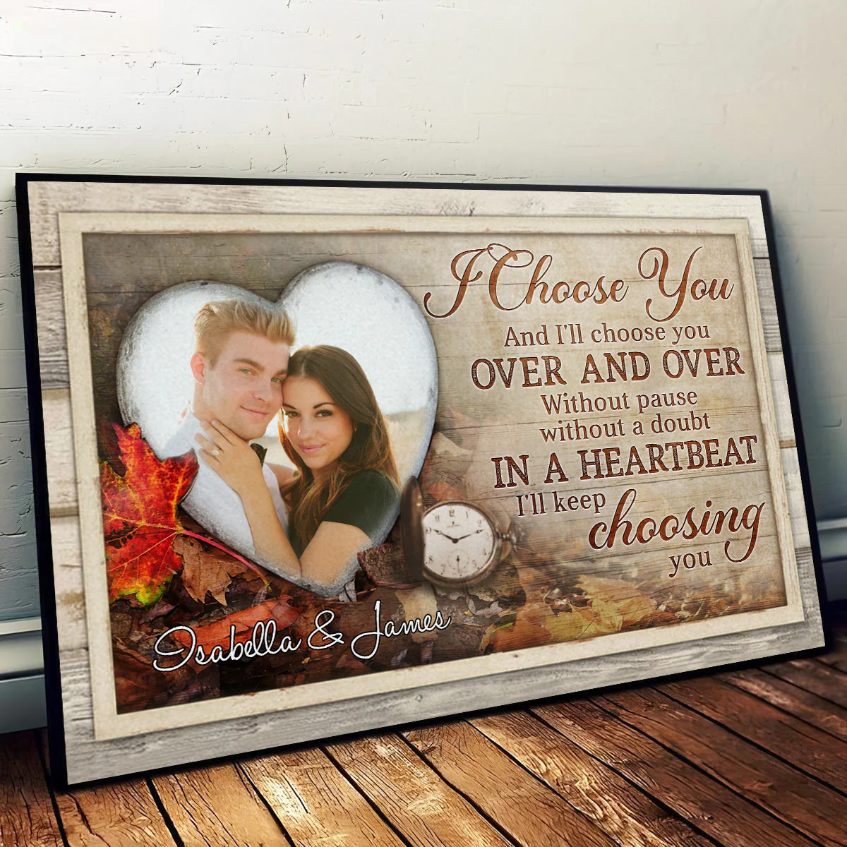 I Will Choose You - Personalized Custom Poster - Image 5