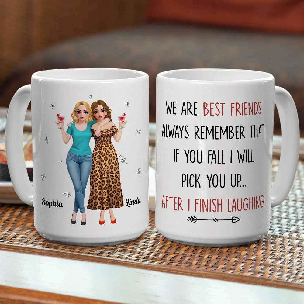 I Will Pick You After Laughing - Personalized Custom Coffee Mug - Image 4