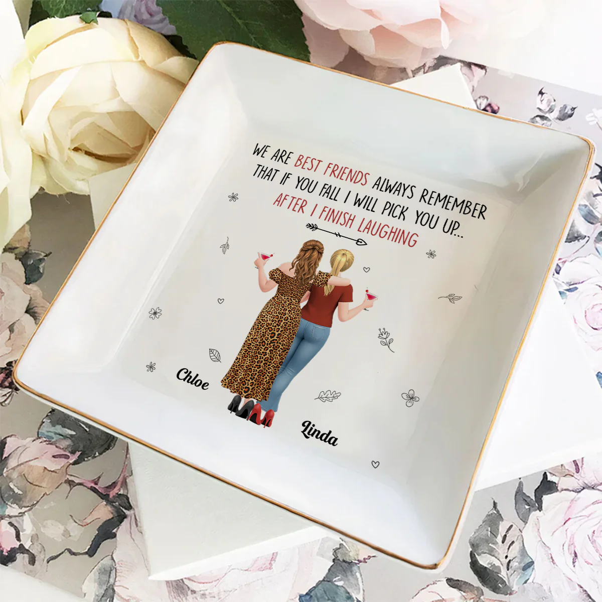 I Will Pick You After - Personalized Custom Jewelry Dish - Image 3