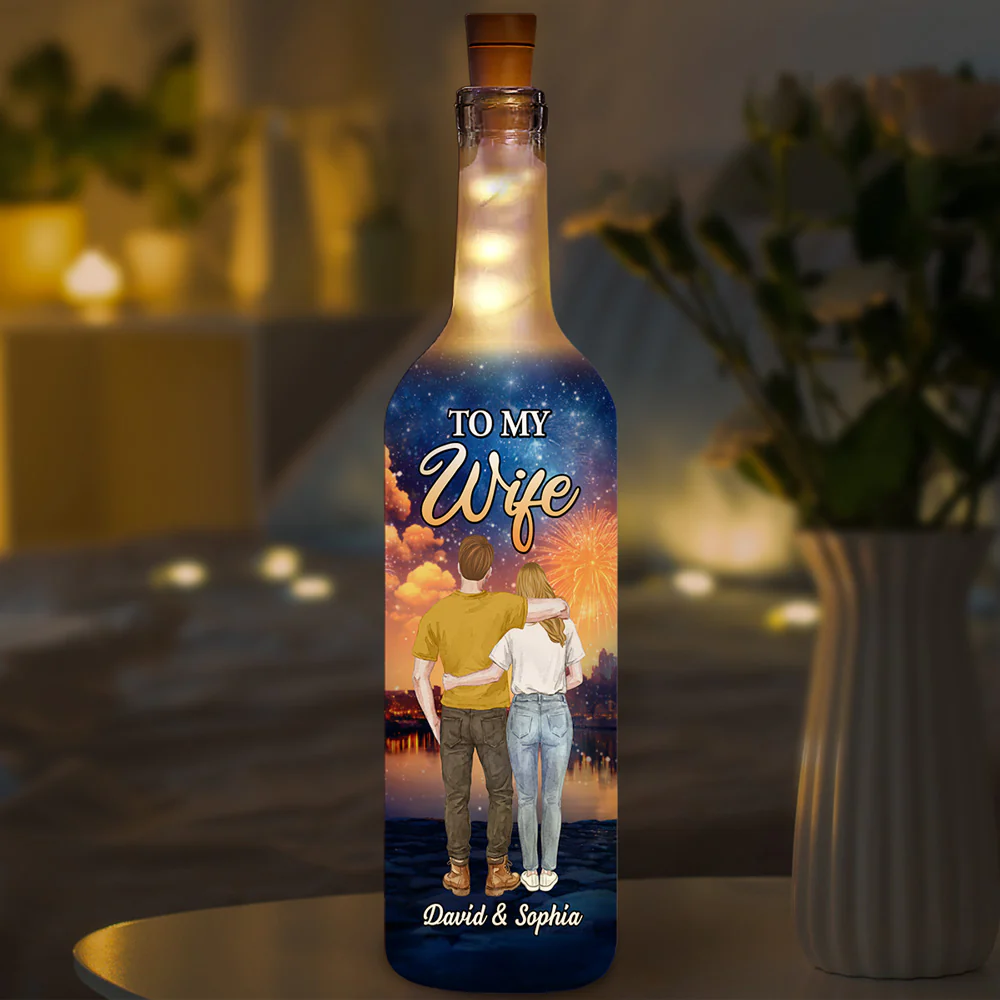 I Wish I Could - Personalized Custom Bottle Lamp - Image 6