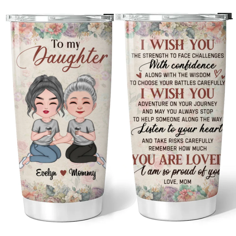 I Wish You - Personalized Custom Tumbler - Image 6