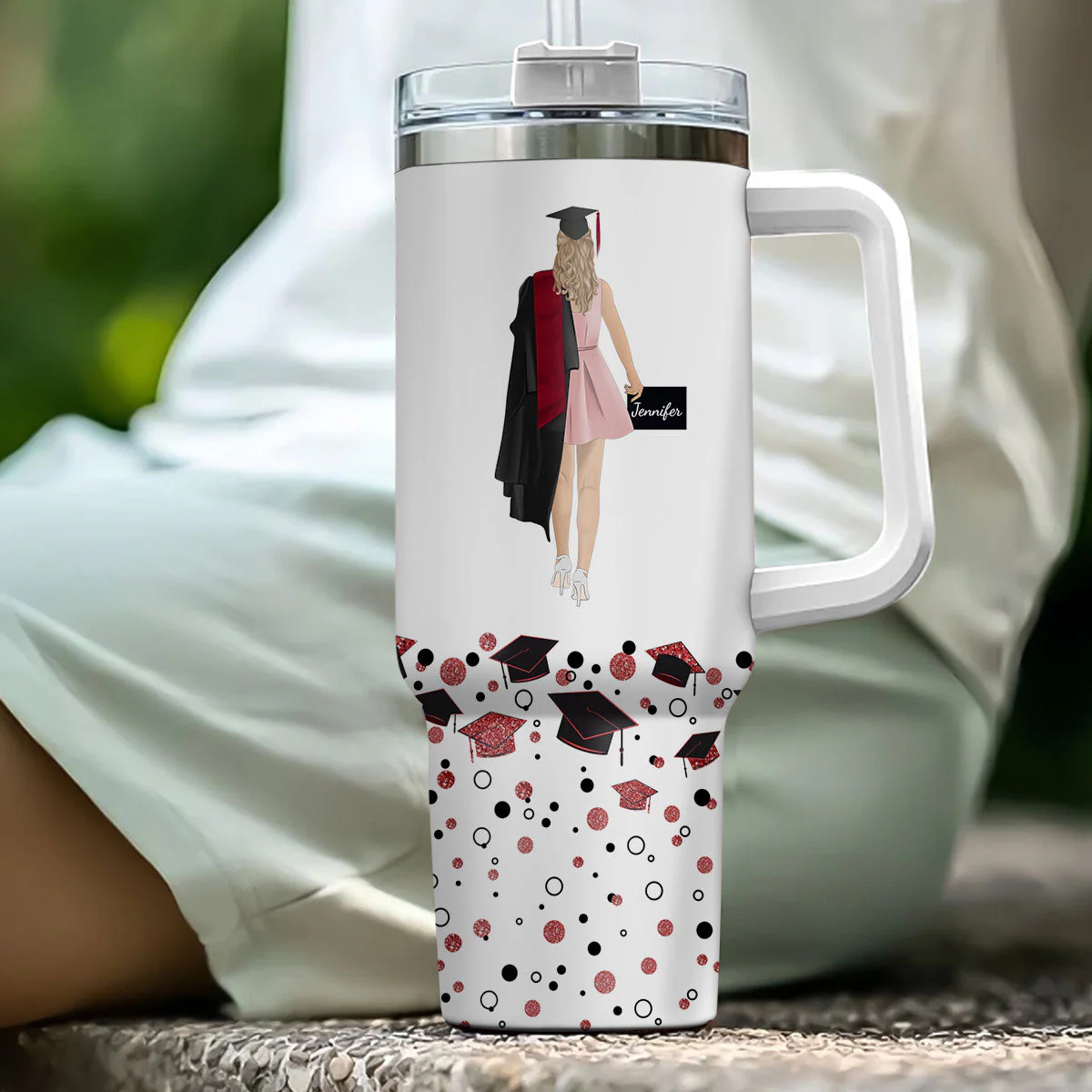 I Wish You The Strength - Personalized Custom 40 Oz Tumbler - Image 3