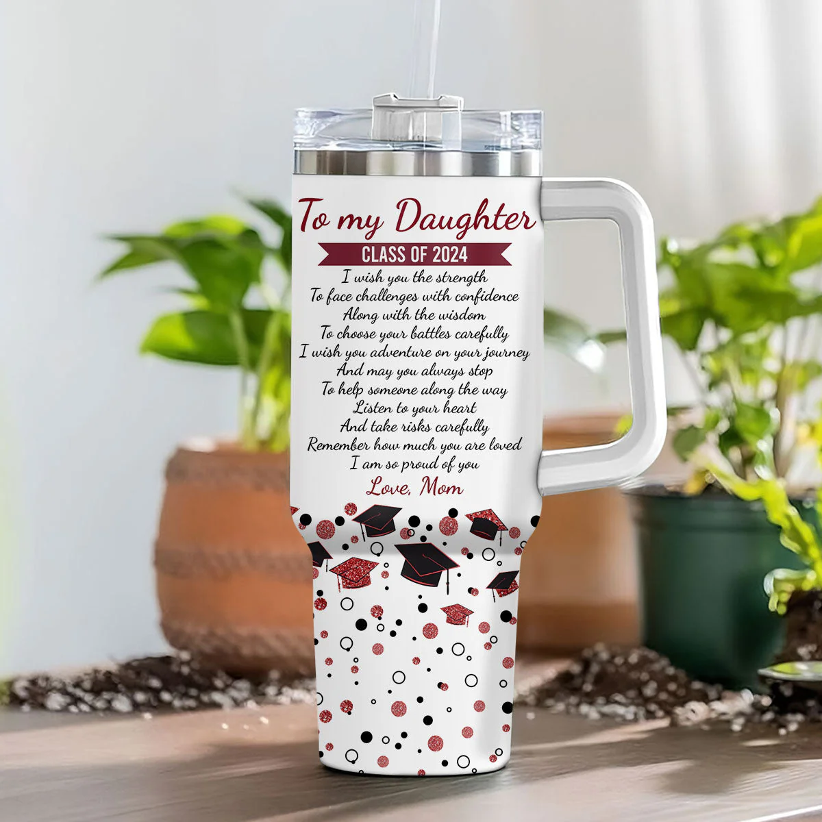 I Wish You The Strength - Personalized Custom 40 Oz Tumbler - Image 4