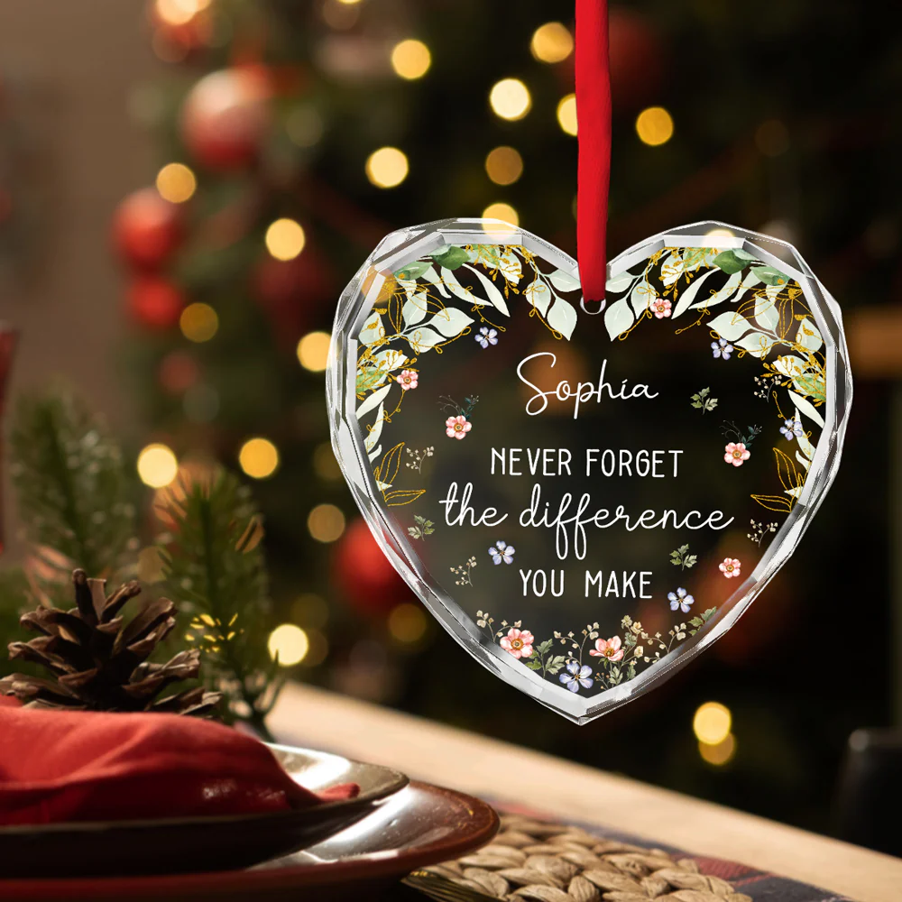 Had A Friend Like You - Personalized Custom Glass Ornament - Image 2