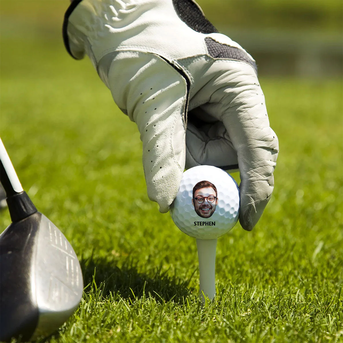 If Found Return To This Guy - Personalized Golf Ball - Image 6