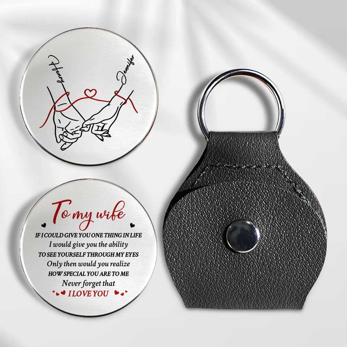 If I Could Give You One Thing - Personalized Custom Pocket Hug