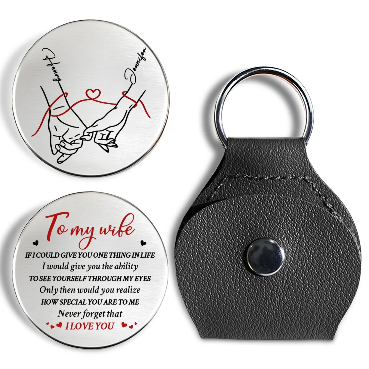If I Could Give You One Thing - Personalized Custom Pocket Hug - Image 7