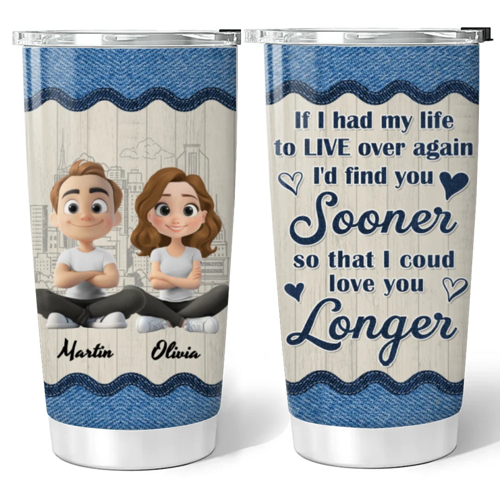 If I Could - Personalized Custom Tumbler - Image 6